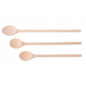 Wooden Spoon, 3 pcs, Various Sizes