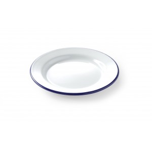 Flat Plate, Enameled, 200mm