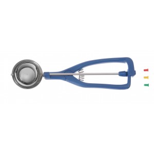 Ice Cream Spoon, Stöckel, Blue, 1/36, 47mm