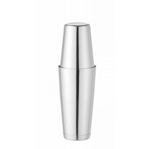 Boston Shaker 0.8L, Srebrna, 90x303mm