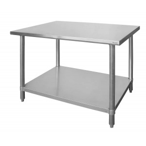Work Table Central, Stainless Steel, 1800×600×850mm
