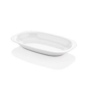 Deep Rectangular Plate, Melamine, 240mm