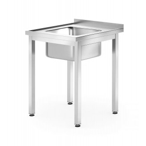 Table with Sink, 600x600x850mm