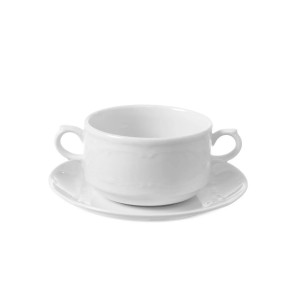 Saucer for Soup Bowl Flora, Porcelain, 158mm
