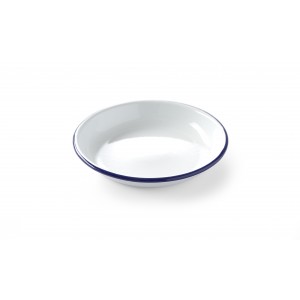 Deep Plate, Enameled, 200mm