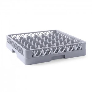 Košara za Kozarce za Pomivalni Stroj, 49 Predelkov, 500x500x104mm