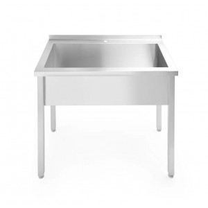 Sink with Splashback, 1000x600x850mm