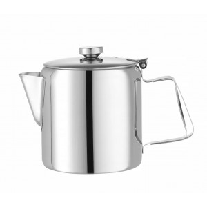 Jug with Lid, Stainless Steel, 900ml