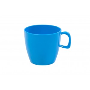 Skodelica z Ročajem, Modra, Kopoliester, 220ml