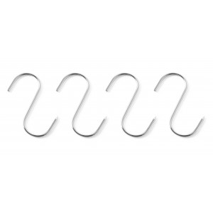 Mesarski Kavlji, 4 kosi, 90x4mm