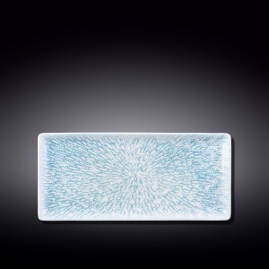 Pravokotni Krožnik, Coral Blue, 330x150mm, 2 kos