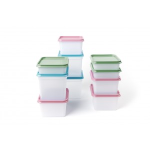 Komplet Posod za Shranjevanje Freeze (10 Posod)