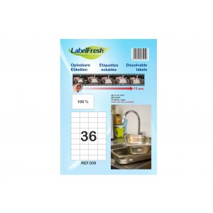 Raztopljive Nalepke List A4 (900 Kom)