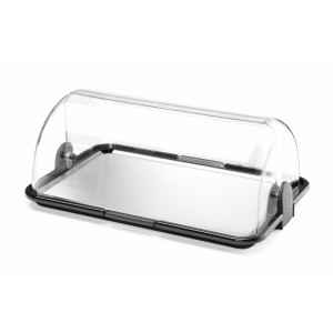 Rolltop Predstavitveni Pladenj s Pokrovom, 465x315x195mm