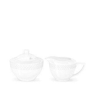 Set Skleda za Sladkor in Smetano, Porcelan, 340ml/300ml