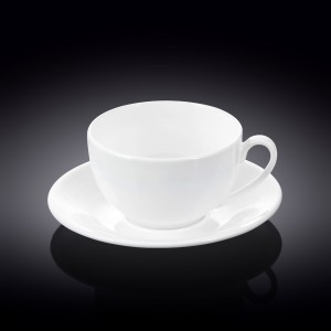 Skodelica in Podstavek, Porcelan, 400ml