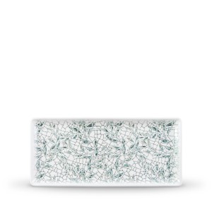 Pravokotni Krožnik, Olive Green, 330x150mm, 2 kos