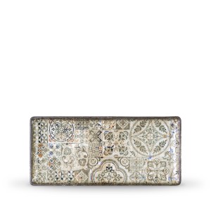 Pravokotni Krožnik, Vintage Mosaic, 330x150mm, 2 kos