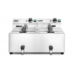 Električna Friteza Profi Line z Odtočno Pipo 16L, 230V/7000W, (610x515x354mm)