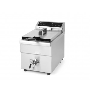 Indukcijska Friteza z Odtočno Pipo 8L, 230V/3500W, (288x619x408mm)