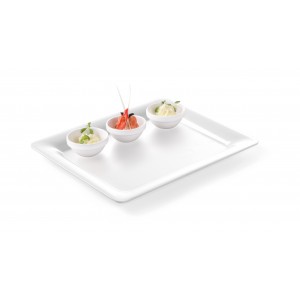 Banketni pladenj GN 1/1, Melamin, 530x325x20mm