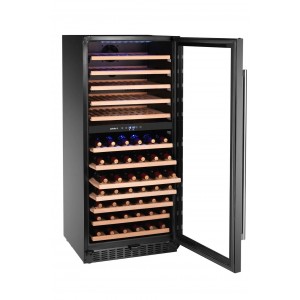 Hladnjak za Vino, 2 Zone, 124 Boce, Arktic, 265L, 569x595x1397mm