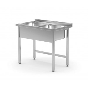 Stol s 2 Sudopera, Zavareni, 1000x600x850mm