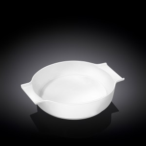 Posuda za pečenje s ručkama, 650ml, Porculan, 205x170x50mm