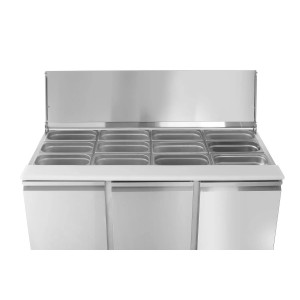 Salatni Pult, Troja Vrata, 380L, Arktic, 230V/310W, 1390x702x888mm